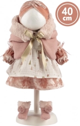 Hăinuțe pentru păpușă 40 cm – set roz elegant Llorens Lucia