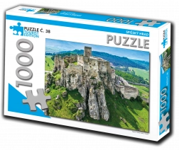 Puzzle Cetatea Spiș 1000 de piese – ediție turistică