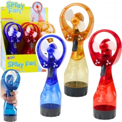 Ventilator portabil cu pulverizator pe baterii