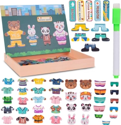 Puzzle educaționale magnetice Familia