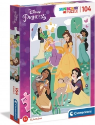 Puzzle CLEMENTONI Prințesele Disney 104 de piese