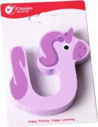 Classic World literă din lemn U