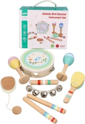 Set muzical Lelin cu motiv de pasăre