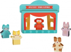 Set de teatru de păpuși degetar Petit Collage