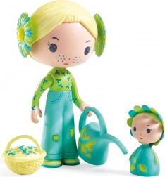 Figurina Tinyly Flore și Bloom de la DJECO