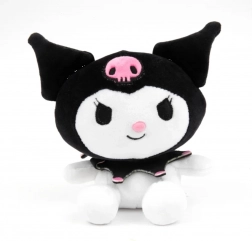 Jucărie de pluș KUROMI 25 cm – colecția Hello Kitty & Friends