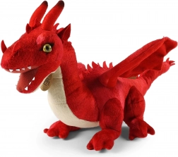 Dragon de pluș roșu ECO-FRIENDLY 40 cm