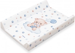 Salteluță de înfășat BABY MIX ursuleț 47 × 70 cm albastră