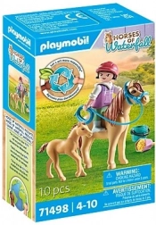 PLAYMOBIL Horses: copil cu un ponei și un mânz