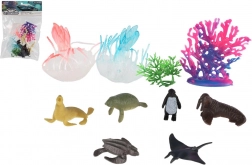 Set creaturi marine și corali