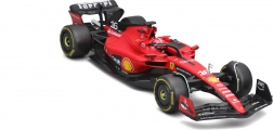 model din metal bburago 1:24 ferrari sf-23 charles leclerc în cutie de protecție