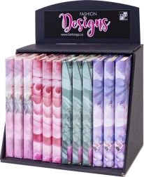 Carnet A6 BLOOM, liniat, mix de modele (96 file)