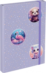 Mape pentru caiete școlare A4 BAAGL cu animăluțe