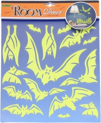 Autocolante luminoase de perete Liliac Halloween 38 × 31 cm