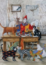 Puzzle ART PUZZLE Lumea mea colorată 1500 piese