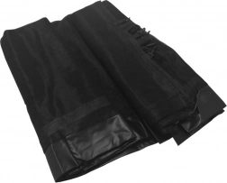 Plasă de protecție SKYRAMIZ pentru trambulină de grădină 305 cm, 6 tuneluri – negru