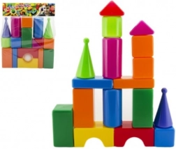 Set construcție mari blocuri de plastic 18 buc