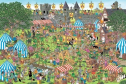 Festival Puzzle Robin Hood 1500 de piese de Jan van Haasteren