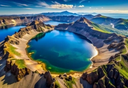 Puzzle Lac Montan 1000 Piese