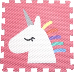 Saltea de joacă Minideckfloor Unicorn – roz
