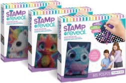Set de ștampilare Stamp to Reveal – artă relaxantă cu puncte pentru copii
