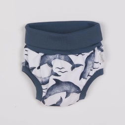Bloomers pentru bebeluși din bumbac Nicol Dolphin