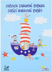 Hârtie colorată autoadezivă A4 – 8 foi