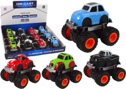 Mașinuță metalică cu roți mari – variante diferite