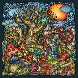 Puzzle pătrat CURIOSI Palapeli: Pădurea fermecată, 210 piese