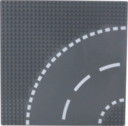 Placă de construcție drum curbă 26x26 cm