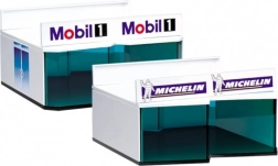 Clădire spații VIP pentru piste de mașinuțe 1:32