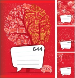 Caiet A6, dictando, 40 file