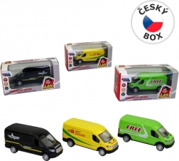 Dubă metalică cu mecanism de recul pentru copii