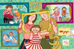 Puzzle Trefl Basia și ziua ei Maxi 24 piese