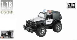 Mașină de poliție 1:16 cu propulsie și lumini
