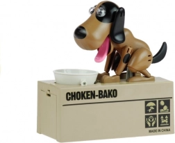 Pușculiță câine maro