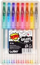 Set de pixuri gel – 8 culori