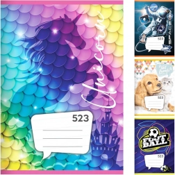 caiet A5, 20 foi – dictando 12 mm