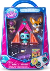 Littlest Pet Shop petrecere în pijamale cu 3 figurine