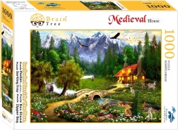 Puzzle Brain Tree - Cabana de munte 1000 piese