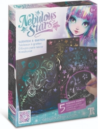 Nebulous Stars set creativ răzuibil – 5 plăcuțe
