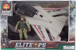 Set militar: Avion de vânătoare cu soldat