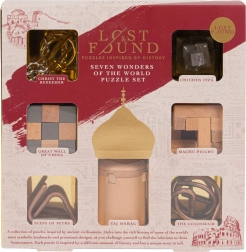 Profesor Puzzle - Puzzle Şapte Minuni ale Lumii 7în1