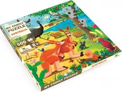 Puzzle de familie Australia 500 piese