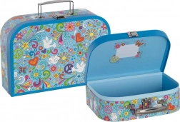 Set Goki de valize pentru copii Love & Peace, 2 buc.