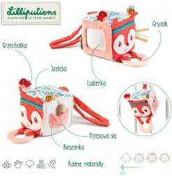 Cub activ vulpea Alice de la Lilliputiens pentru copii de la 3 luni