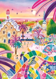 Puzzle Park Güell 1000 piese