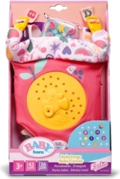 Marsupiu BABY born cu decorațiuni pentru păpușă