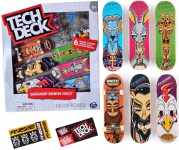Tech Deck fingerboard Sk8Shop 6pack Finesse cu accesorii