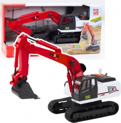 Excavator pe șenile din cauciuc cu cabină rotativă și cupă mobilă